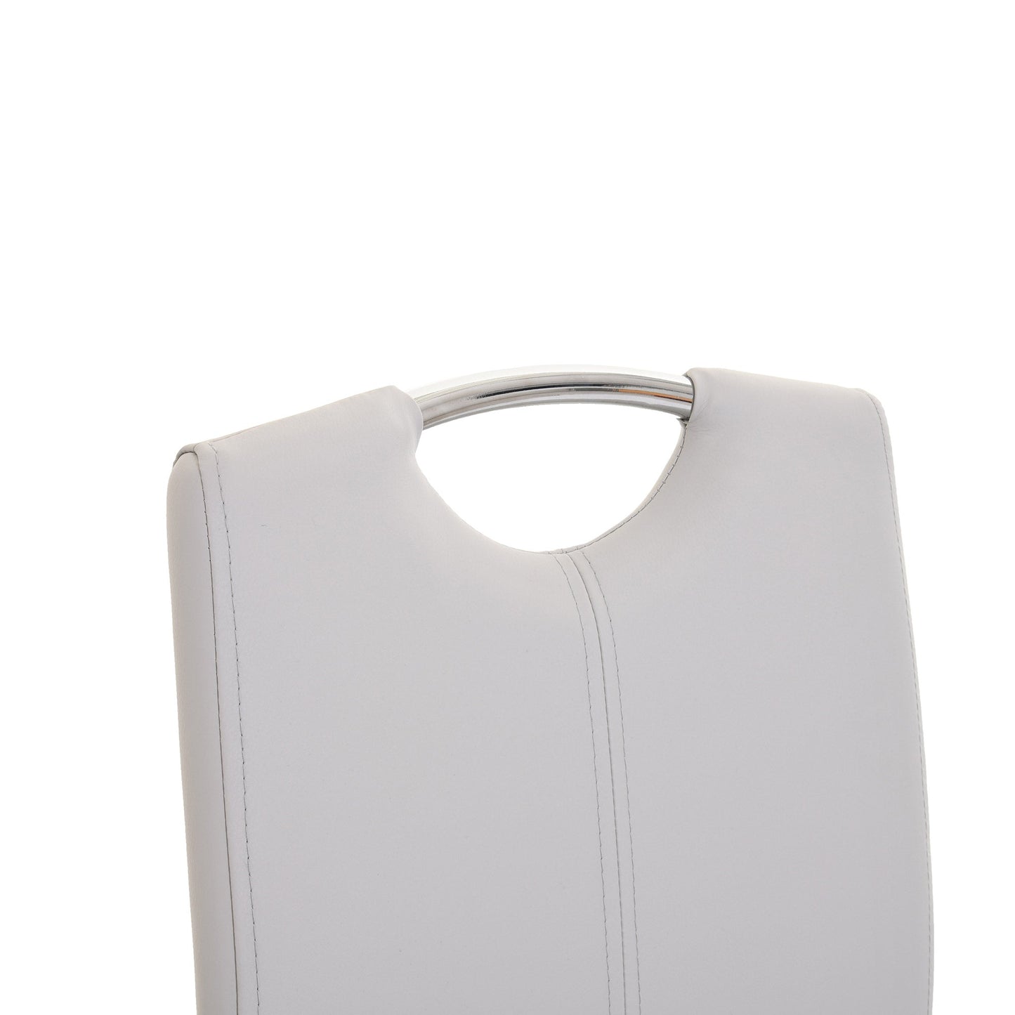 Naples - Cantilever Dining Chair In Faux Leather