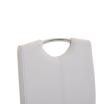 Naples - Cantilever Dining Chair In Faux Leather