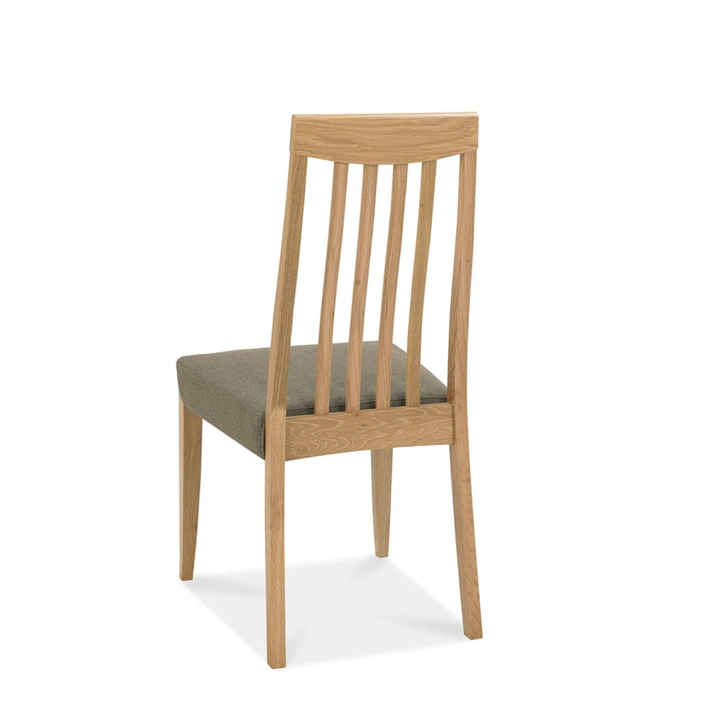 Bremen - Tall Slat Back Dining Chair In Fabric
