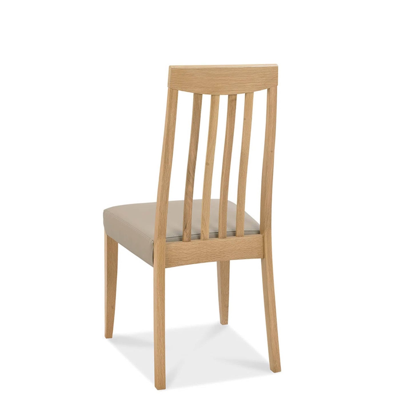Bremen - Tall Slat Back Dining Chair In Fabric