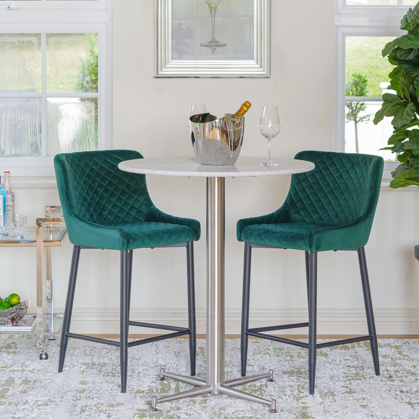 Naples - Round Stool Table