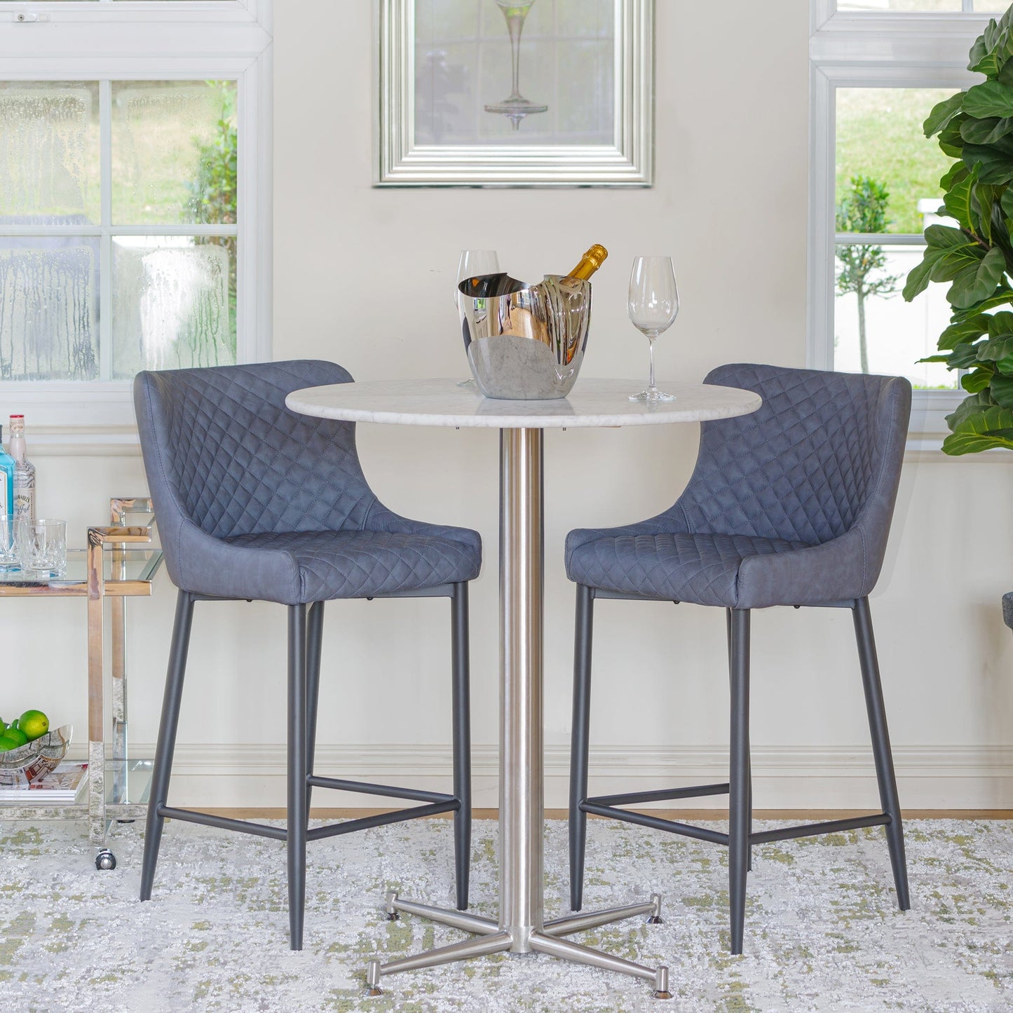 Naples - Round Stool Table